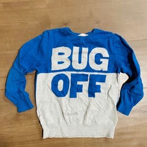 H&M Boy “Bugg Off” Knit Sweater 0310